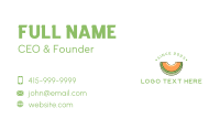 Tropical Fruit Melon Business Card Image Preview