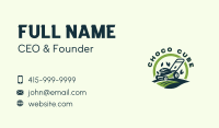 Backyard Mower Landscaping Business Card Image Preview