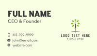 Natural Acupuncture Therapy Business Card Image Preview