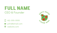 Healthy Salad Restaurant Business Card Image Preview