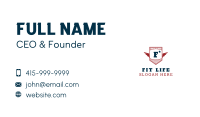 American Patriot Badge Business Card Image Preview