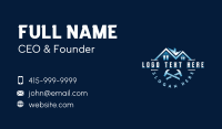 Hammer Construction Builder Business Card Preview