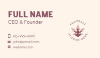 Woman Lotus Wellness Business Card Image Preview