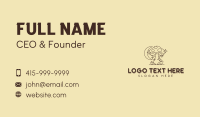 Holistic Herbal Mushroom Business Card Image Preview