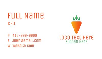 Carrot Crown Business Card