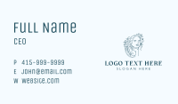 Elegant Female Floral Business Card Image Preview