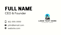 Backhoe Construction Digger Business Card Image Preview