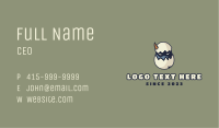 Monster Egg Mascot Business Card Image Preview