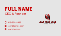 Graffiti Skull Gaming Business Card Preview