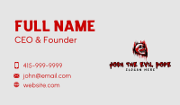 Graffiti Skull Gaming Business Card Image Preview