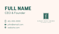 Bamboo Leaf Spa Business Card Image Preview