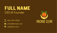 Palm Tree Beach Moon  Business Card Image Preview