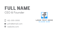 Water Drainage Plumber Business Card Image Preview
