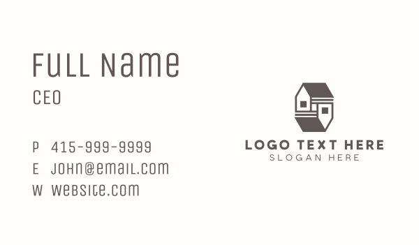 House Property Realtor Business Card Design Image Preview