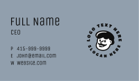 Mustache Retro Man  Business Card Image Preview