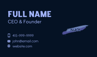 Urban Paint Wordmark Business Card Image Preview