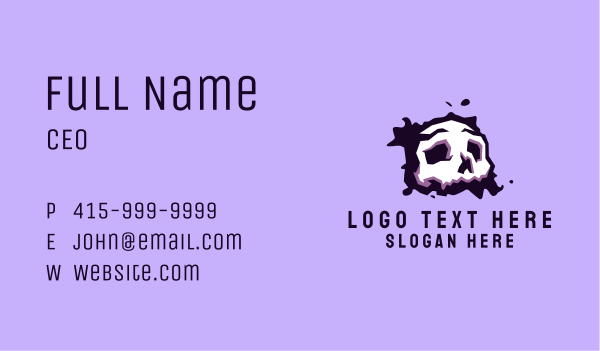 Skull Gaming Avatar  Business Card Design Image Preview