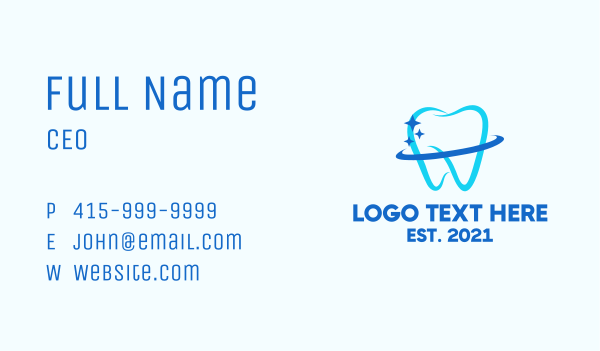 Dental Teeth Clinic Business Card Design Image Preview