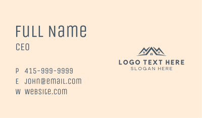 Roofing Arc Repair Business Card Image Preview