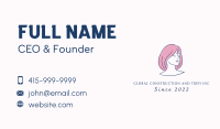 Pretty Woman Hair Salon Business Card Image Preview