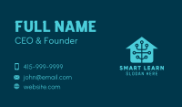 Digital Circuit House Business Card Image Preview