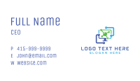 Tech Computer Programming Business Card Image Preview