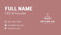 Apparel Pulse Hanger Business Card Image Preview