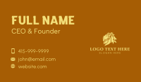 Regal Fierce Lion Business Card Design