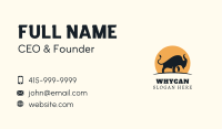Moon Bull Ranch  Business Card Image Preview