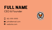 Serious Fox Face Business Card Image Preview