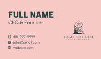 Astrological Mountain Emblem Business Card Image Preview
