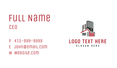 Building Realtor Property Business Card Image Preview