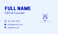 House Tile Pressure Washer Cleaning Business Card Image Preview