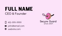 Donut Baking Whisk  Business Card Image Preview