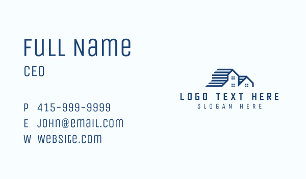 Home Roof Repair Business Card Design Image Preview