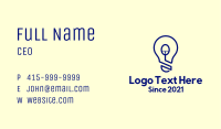 Computer Mouse Light Bulb Business Card Image Preview