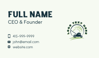 Lawn Mower Gardener Business Card Preview