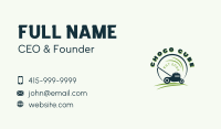 Lawn Mower Gardener Business Card Image Preview