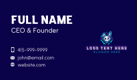 Gaming Skull Character Business Card Design