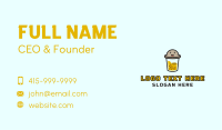 Boba Milk Tea Mascot Business Card Image Preview