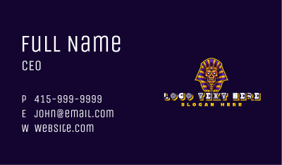 Egyptian Deity God Business Card Image Preview
