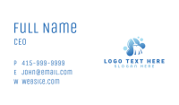 Janitorial Broom Cleaning Business Card Image Preview