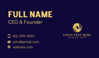 Luxury Swoosh Hotel  Business Card Image Preview