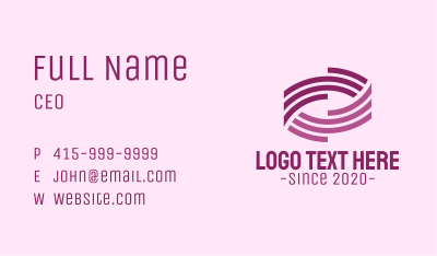 Feminine Hand Community Business Card Image Preview