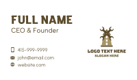 Wrench Mill Business Card Design