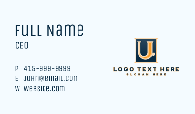 Premium Bar Pub Business Card Image Preview