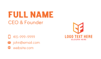 Modern Gradient CF Business Card Preview