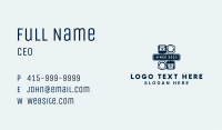 Mechanic Piston Garage Business Card Image Preview