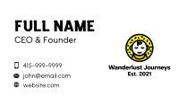 Yellow Baby Food Business Card Image Preview