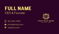 Shield Luxury Crown Business Card Image Preview